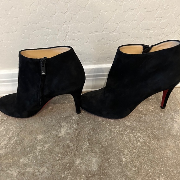 Christian Louboutin suede booties - Picture 2 of 3